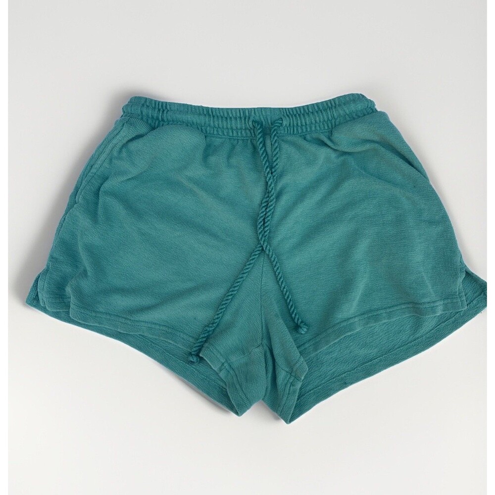 Universal Thread Shorts Womens Size Medium Green Pull On Linen Blend Utility